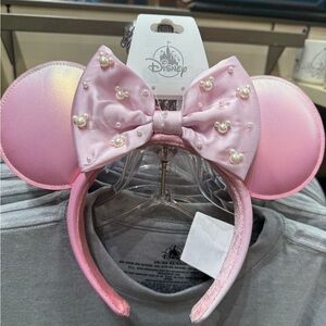 Disney Pink Pearl Minnie Mouse Headband